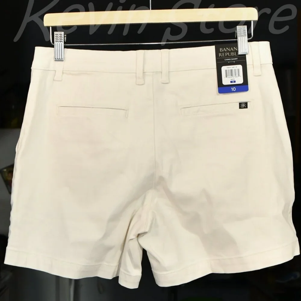 White - Banana‎ Republic Ladies' Chino Short
